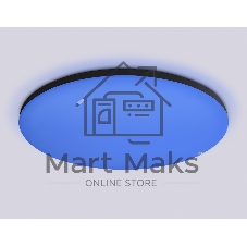 Умный светодиодный светильник FZ2005 BK черный IP54 25W 3000K-6500K+RGB Wi-Fi Алиса/Tuya/Smart Home/Alexa D370*55 (ПДУ ИК)