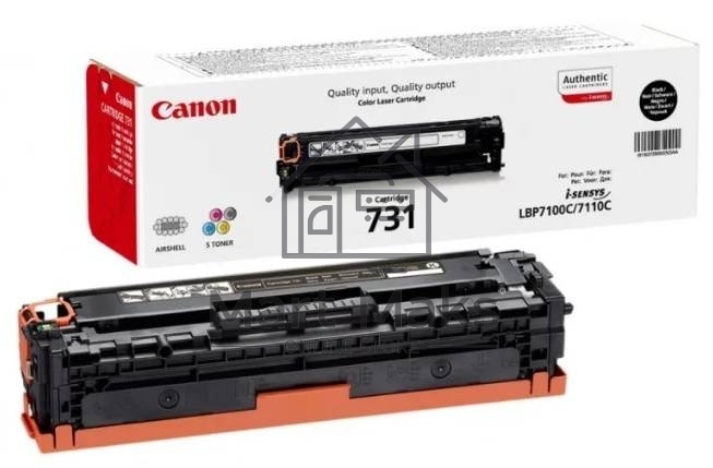 Картридж лазерный Canon Cartridge 731BK (6272B002) черный (1400 стр.) для Canon LBP7100Cn/7110Cw