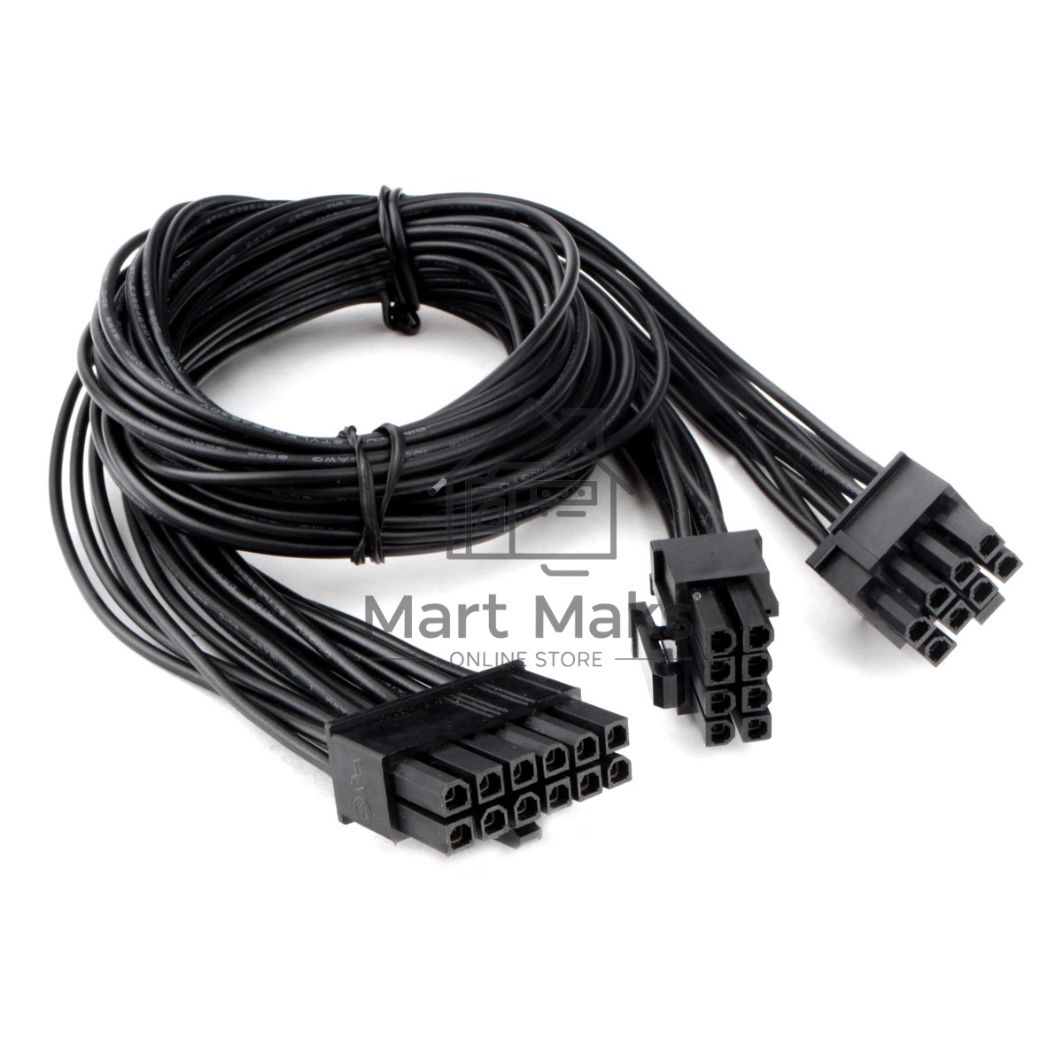 Кабель питания Cablexpert CC-PSU-2812 для видеокарт NVIDIA GPU 12-pin / 2 x 8-pin (6+2)