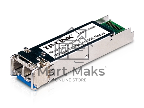 Модуль TP-Link SMB TL-SM311LM Gigabit SFP module, Multi-mode, MiniGBIC, LC interface, Up to 550/275m distance