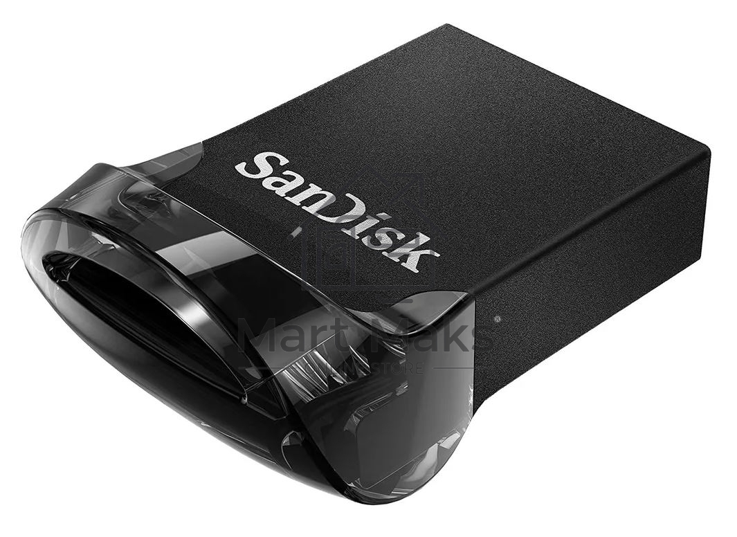 Флешка USB R/W R/W Sandisk 128Gb ULTRA FIT SDCZ430-128G-G46 USB3.1 черный