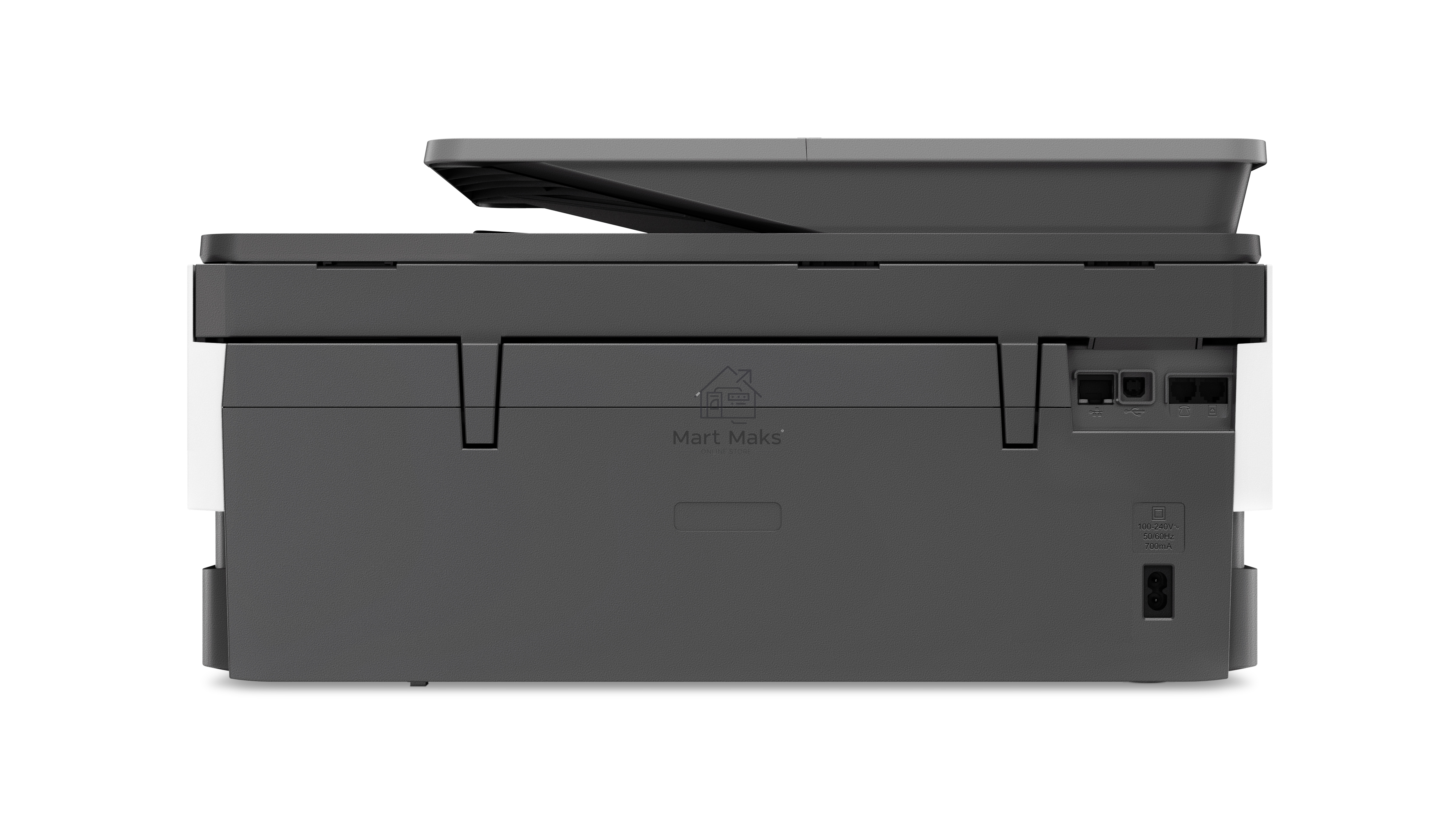 МФУ струйный HP OfficeJet 8023 (1KR64B), A4, цвтной, печ. до 20 стр/мин. (ч/б), до 10 стр/мин. (цвет), скан. до 8 стр/мин. (ч/б) 3.5 стр/мин. (цвет), 1200 x 1200 dpi, USB, RJ-45, Wi-Fi, Air Print