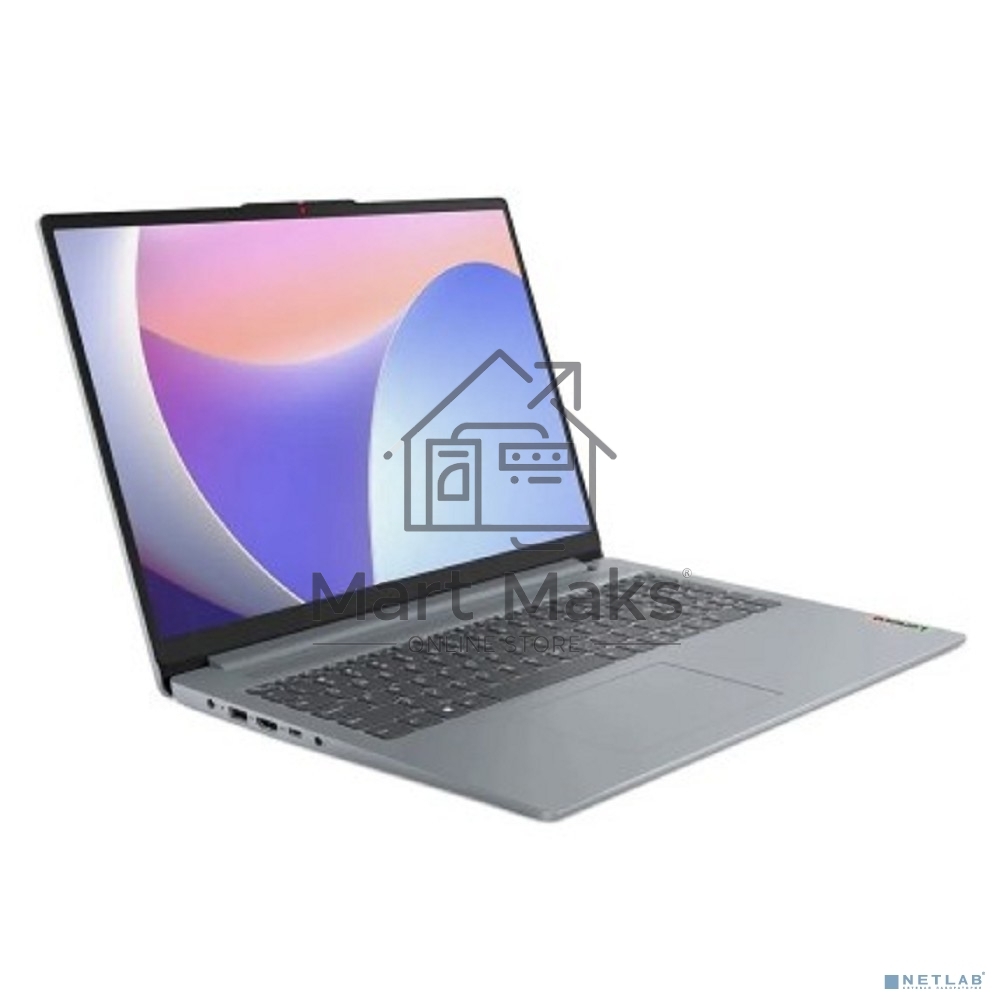 Ноутбук Lenovo IdeaPad Slim 3 16IAH8 i5-12450H 8Gb SSD 512Gb Intel UHD Graphics 16 WUXGA IPS Cam 47Вт*ч No OS Серый 83ES0012RK
