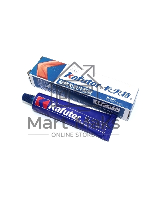 Высокотемпературный силиконовый герметик Kafuter K-587 синий 55 грамм