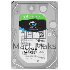Жесткий диск HDD Seagate SkyHawk AI 10Tb 7200rpm SATA 256Mb 3.5