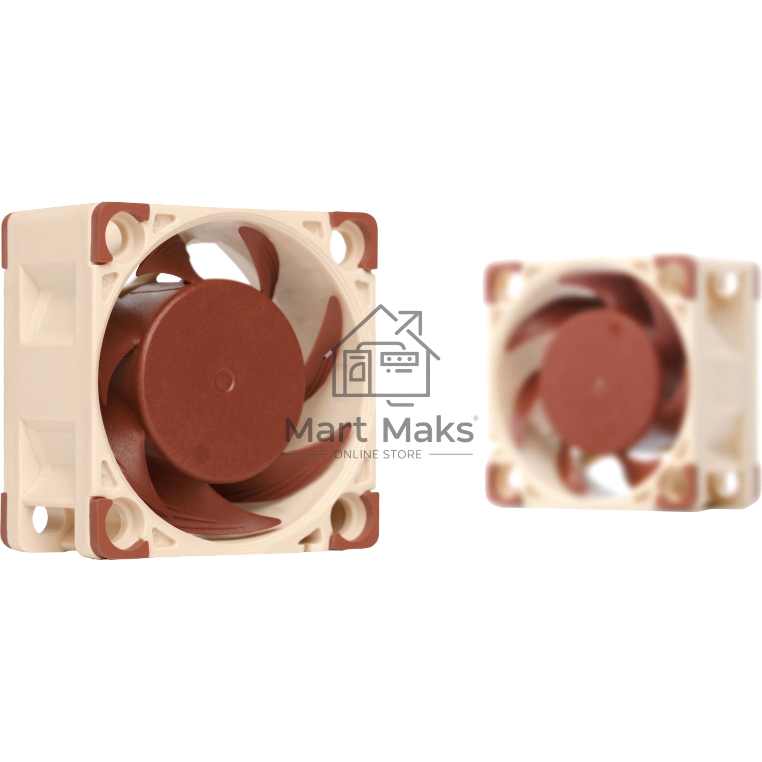Кулер для корпуса Case Cooler Noctua NF-A4x20 FLX (40x40x20mm, 3-pin, 5.53CFM, 14.9dBA, 5000RPM, Beige/Brown)