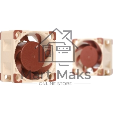 Кулер для корпуса Case Cooler Noctua NF-A4x20 FLX (40x40x20mm, 3-pin, 5.53CFM, 14.9dBA, 5000RPM, Beige/Brown)