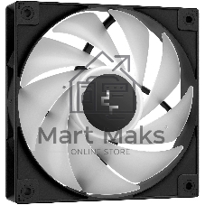 Кулер для процессора DEEPCOOL AG400 BK ARGb V2 черный 120мм алюминий+медь 2100rpm 31.6db 4-pin 220W 154мм