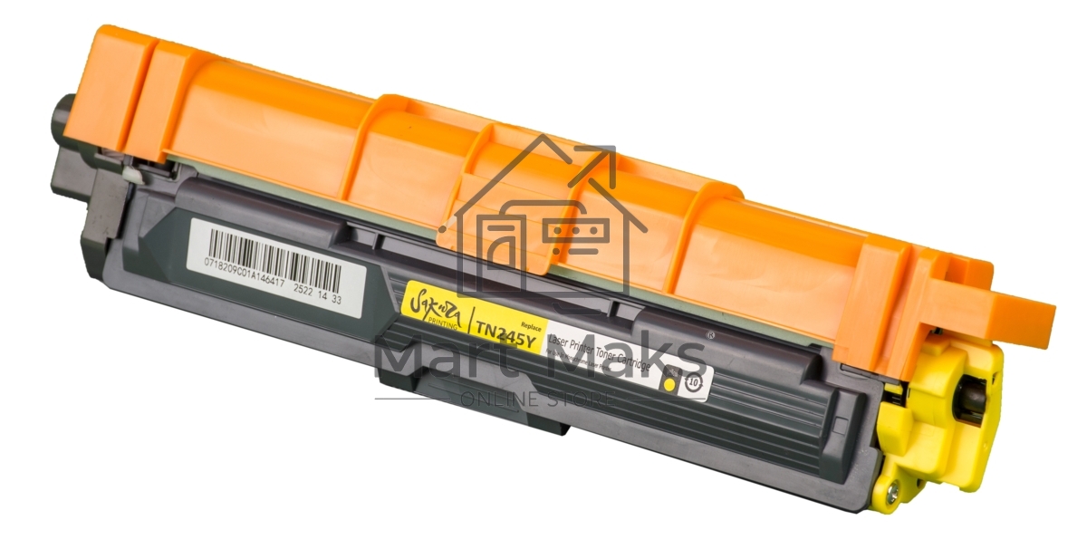 Картридж лазерный Sakura TN245C для Brother HL-3140/3150/3170, DCP-9020, MFC-9140/9330/9340, желтый, 2 200к.