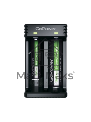 З/У для аккумуляторов GoPower LiCharger 4 Ni-MH/Ni-Cd/Li-ion/IMR 2 слота (1/100)