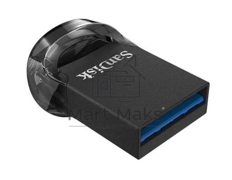 Флешка USB R/W R/W Sandisk 128Gb ULTRA FIT SDCZ430-128G-G46 USB3.1 черный
