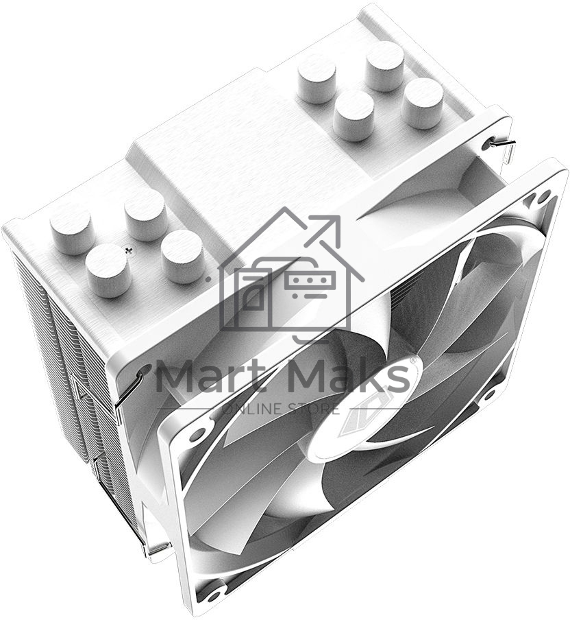 Кулер ID-COOLING SE-214-XT ARGB белый 120мм алюминий+медь 1500rpm 27db 4-pin 180W 150мм