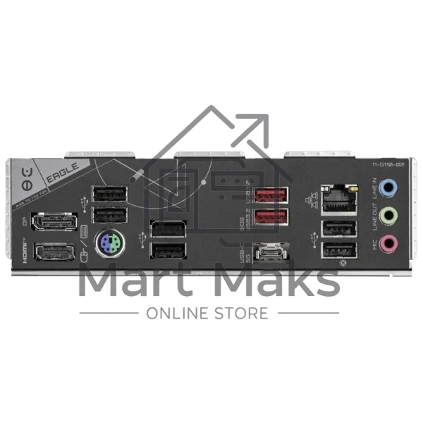 Материнская плата GIGABYTE B650 EAGLE, AM5, AMD B650, 4xDDR5, 4xSATA, 3xM.2, 1xPCI-E 4.0 x16, 1xHDMI, 1xDP, 2xUSB-C 3.2 Gen 1, 2xUSB-A 3.2 Gen 2, 6xUSB-A 2.0, 1x 1Gb LAN, 3x3.5 мм, 7.1, ATX
