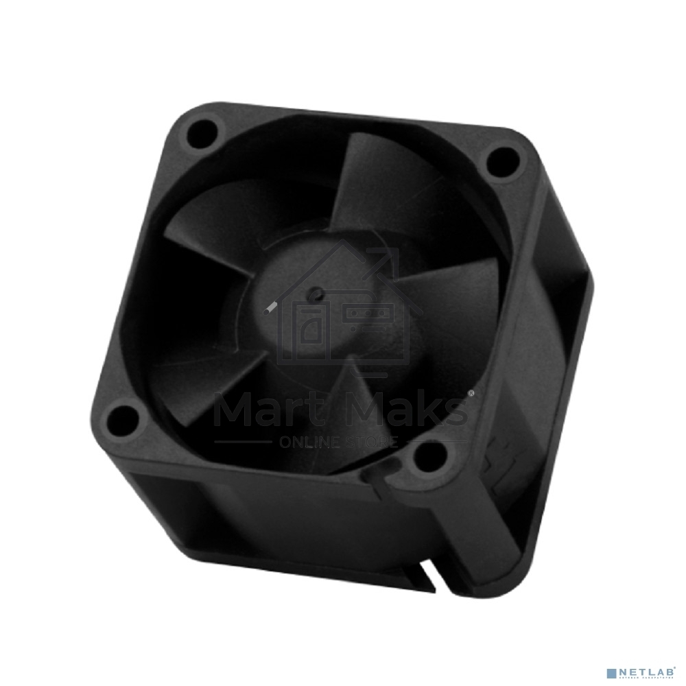 Вентилятор для корпуса Arctic S4028-6K черный, 40 мм, 6000 об/мин, 4 pin