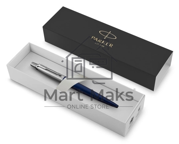 Ручка шариковая Parker Jotter Core K63 (CW1953186) Royal Blue CT M, синие чернила, подарочная коробка
