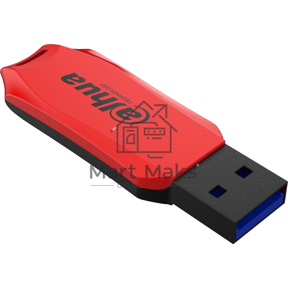 Флешка USB R/W Dahua U176 128Gb <DHI-USB-U176-31-128G>, USB3.1, пластиковая