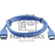 Кабель USB-A 3.0 вилка-розетка, 1,8 м