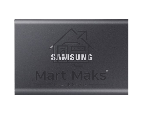 Твердотельный накопитель Samsung SSD 2TB T7, USB Type-C, R/W 1000/1050MB/s, Titanium