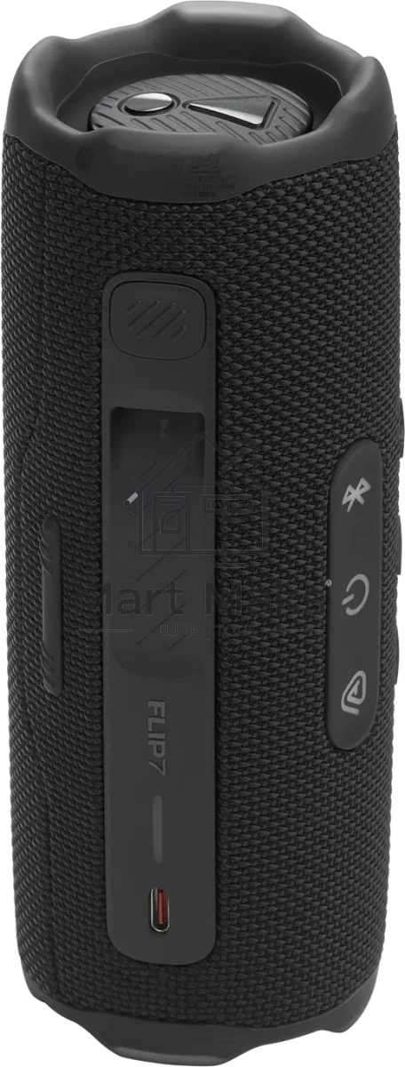 Колонка портативная JBL Flip 7 черный 25W 1.0 BT 4800mAh (JBLFLIP7BLK)