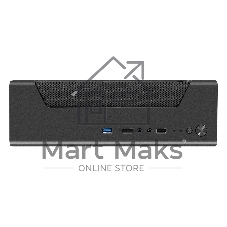 Компьютерный корпус Desktop ExeGate EX294018RUS FL-102 (mini-ITX, без БП, 2*USB+1*USB 3.0, аудио, черный)