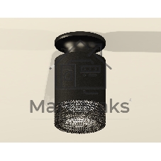 Светильник Ambrella Light XS6302102 SBK/PBK/BK черный песок/черный полированный/тонированный MR16 GU5.3 (N6902, C6302, N6151)