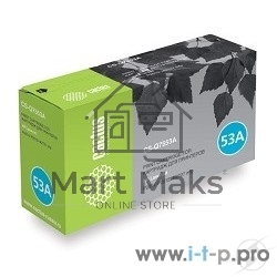 Картридж лазерный Cactus CS-Q7553AS черный (3000 стр.) для HP P2014/P2015/M2727