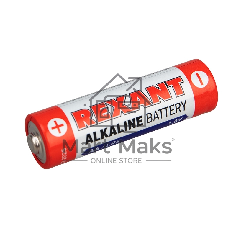 Алкалиновая батарейка AA/LR6 Rexant
