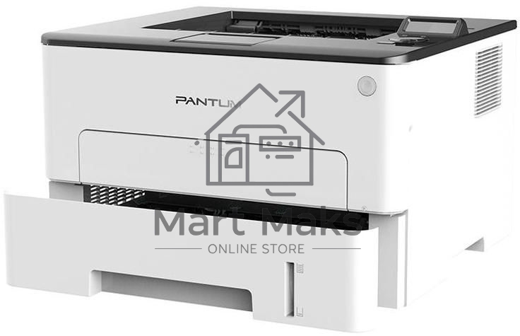 Принтер лазерный Pantum P3010DW, A4, ч/б, печ. до 30 стр/мин., 1200 x 1200 dpi, USB, RJ-45, Wi-Fi, NFC