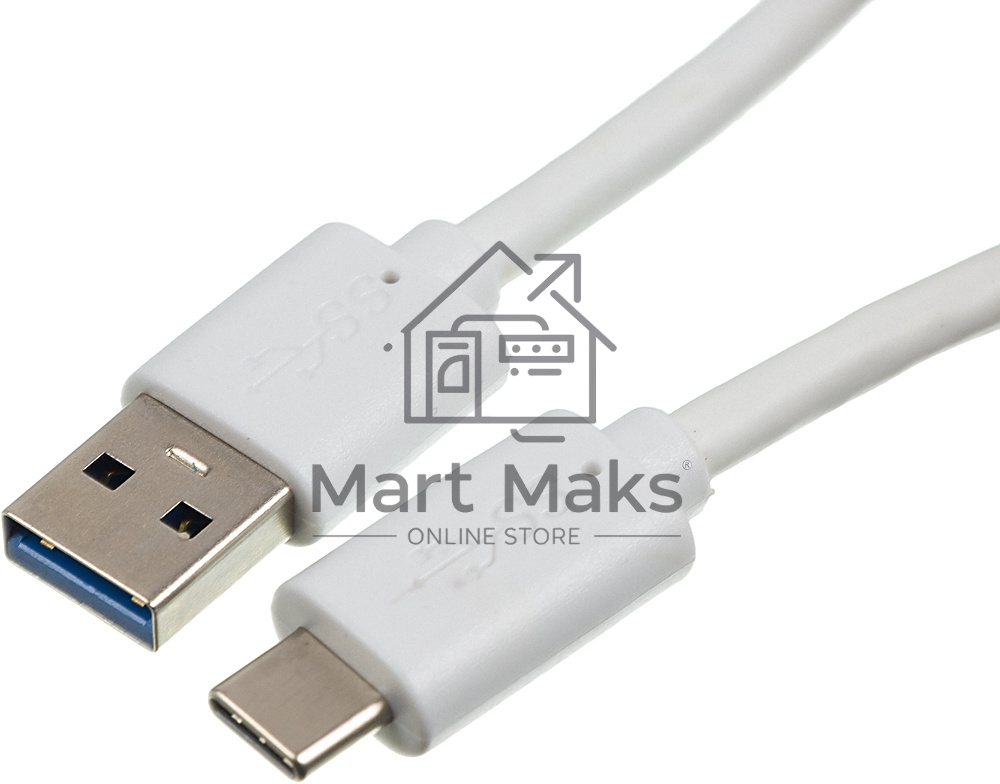 Кабель Buro BHP USB-TPC-3W USB 3.0 A(m) USB Type-C (m) 3м белый