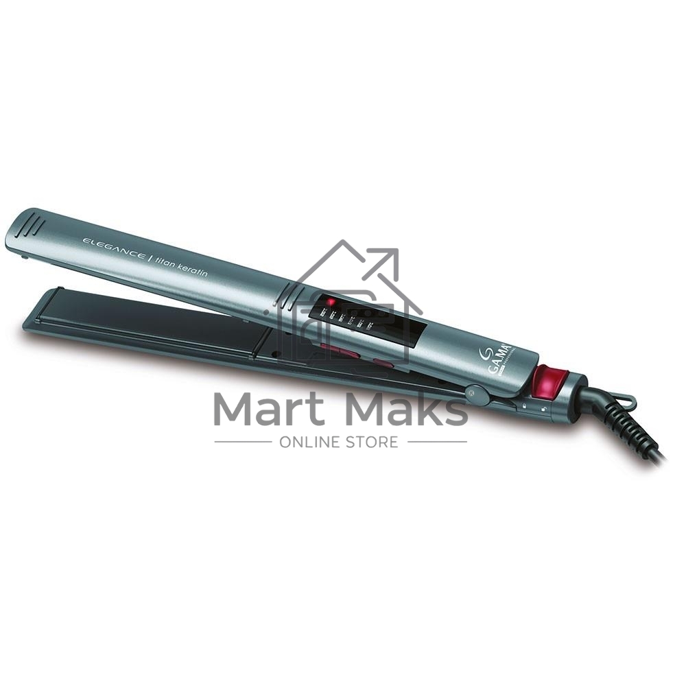 Щипцы - выпрямитель для волос GA.MA I Elegance Led Titan Keratin Bvt