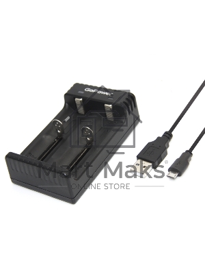 З/У для аккумуляторов GoPower LiCharger 4 Ni-MH/Ni-Cd/Li-ion/IMR 2 слота (1/100)