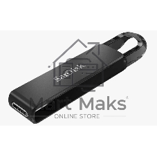 Флешка USB SanDisk CZ460 Ultra (SDCZ460-032G-G46), 32Gb, USB Type-C, R/W 150/30, черный