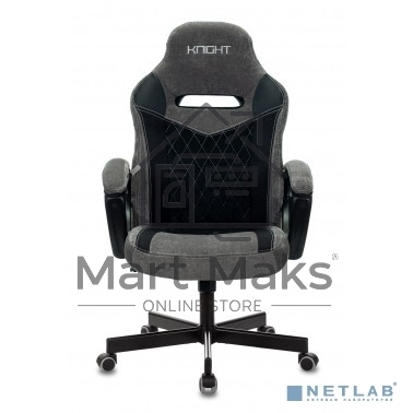 Кресло игровое Бюрократ VIKING 6 KNIGHT B FABRIC черный крестовина металл/пластик