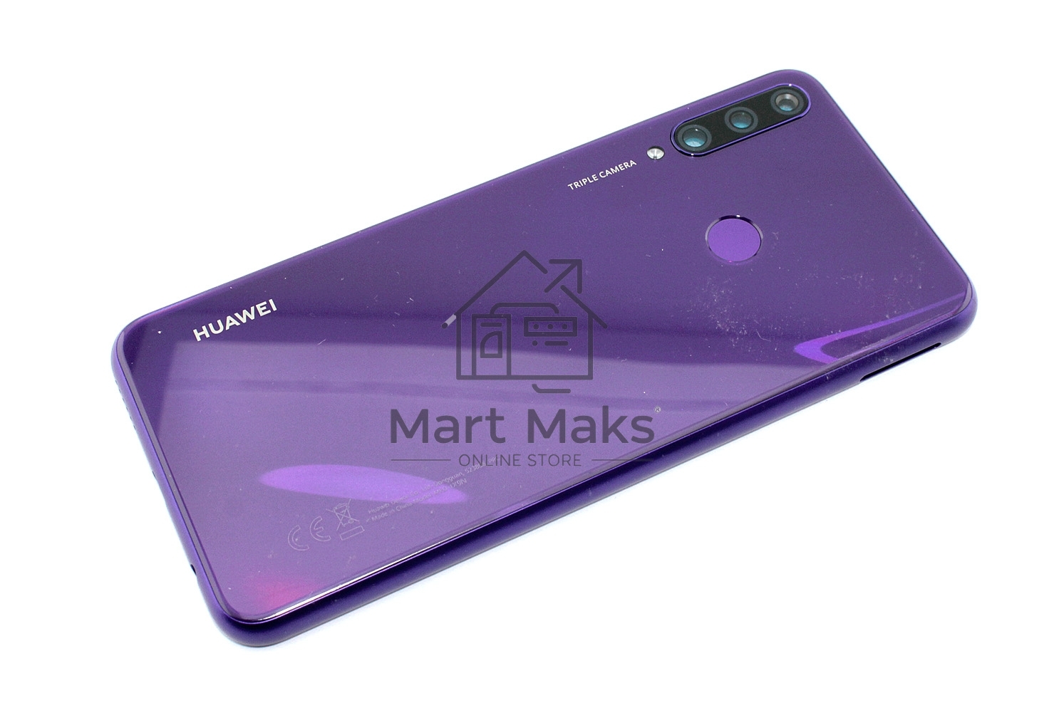 Задняя крышка для Huawei Nova Y6P (Service Pack 02353QQX)  фиолетовая