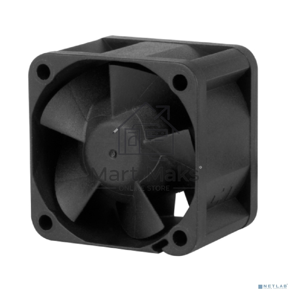 Вентилятор для корпуса Arctic S4028-6K черный, 40 мм, 6000 об/мин, 4 pin