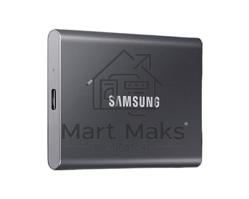 Твердотельный накопитель Samsung SSD 2TB T7, USB Type-C, R/W 1000/1050MB/s, Titanium