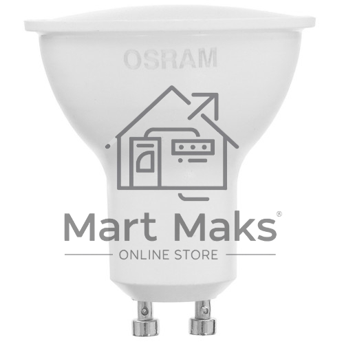 Лампа светодиодная LED Value LVPAR1650 6SW/830 230В GU10 10х1 RU OSRAM 4058075581449