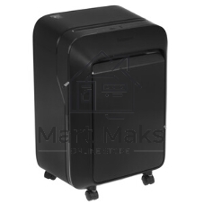 Шредер Fellowes PowerShred LX210 черный (секр.P-4) перекрестный 16лист. 23лтр. скрепки скобы пл.карты