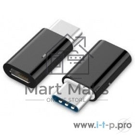 Переходник Cablexpert Переходник USB, USB Type-C/USB MicroB (F), пакет (A-USB2-CMmF-01)