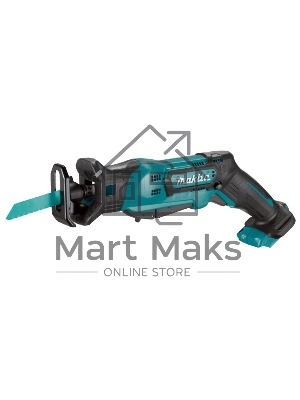 Ножовка MAKITA JR103DWAE10.8В 2х2Ач Li-ion 0-3300об\м ход-13мм рез-50мм 1.3кг чем б\кл зам. пилки