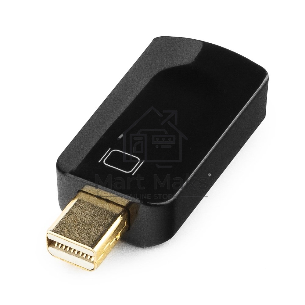 Переходник miniDisplayPort - HDMI, Cablexpert A-mDPM-HDMIF-01, 20M/19F, черный, пакет