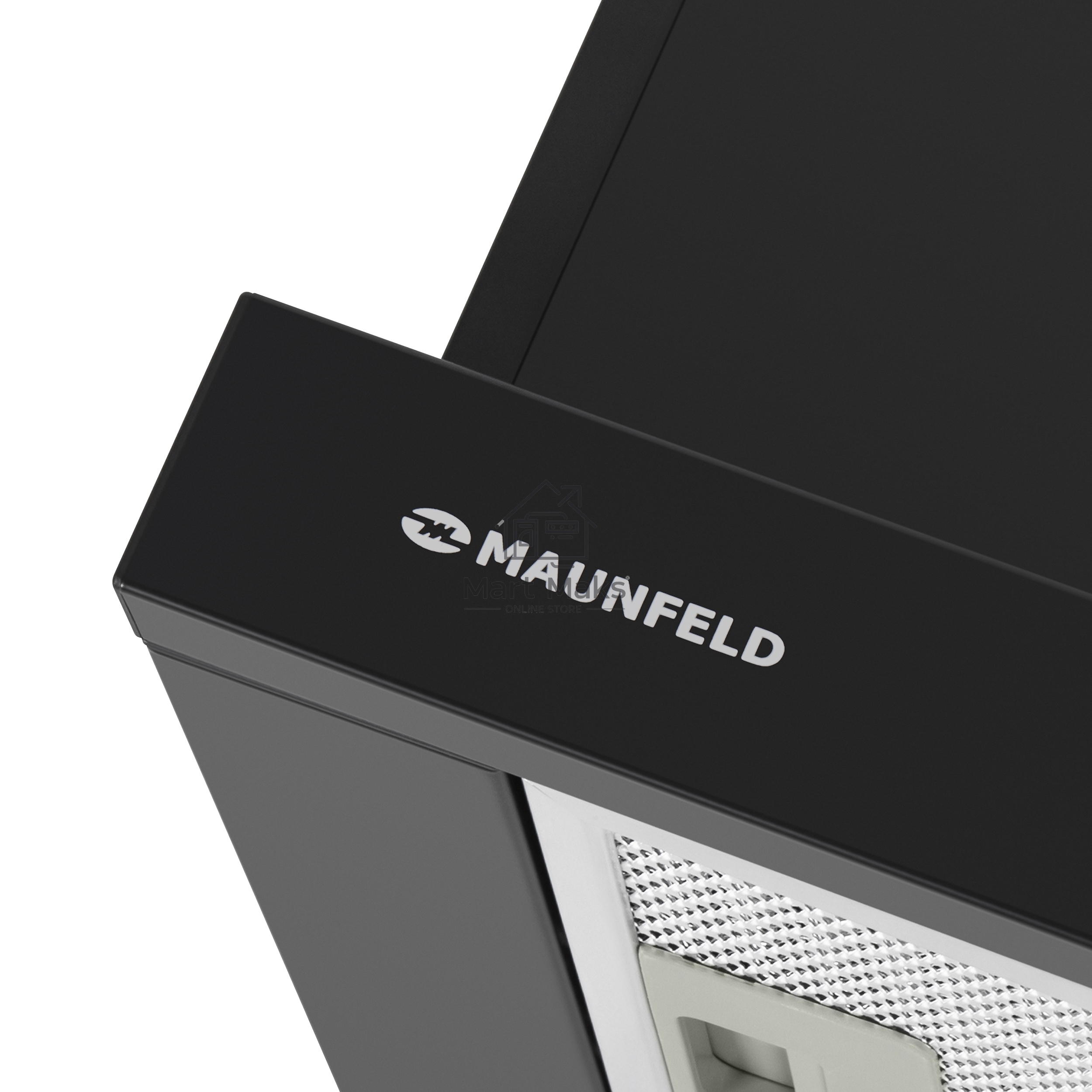 Вытяжка встраиваемая Maunfeld VS Light 60 черный, 60 см, 520 куб. м/ч, 56 дБ