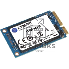 Накопитель SSD Kingston KC600, 256Gb, mSATA, R/W 550/500