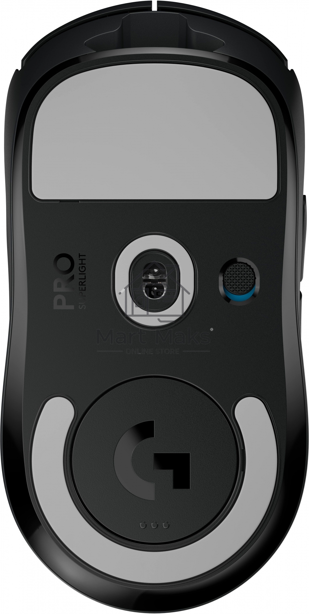 Мышь беспроводная Logitech G PRO X SUPERLIGHT черный, 25600 dpi, радиоканал, USB, кнопки - 5