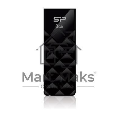 Флешка USB R/W Silicon Power R/W 8Gb Ultima U03 SP008GBUF2U03V1K USB2.0 черный