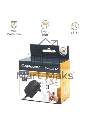 З/У для свинцово-кислотных аккумуляторов 12V GoPower ProLab 12 1.0A (1/100)