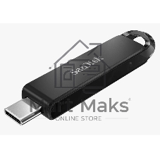 Флешка USB SanDisk CZ460 Ultra (SDCZ460-032G-G46), 32Gb, USB Type-C, R/W 150/30, черный