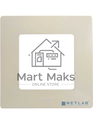 Рамка ETIKA 1 пост, сл. кость ETIKA Рамка 1 пост, сл. кость