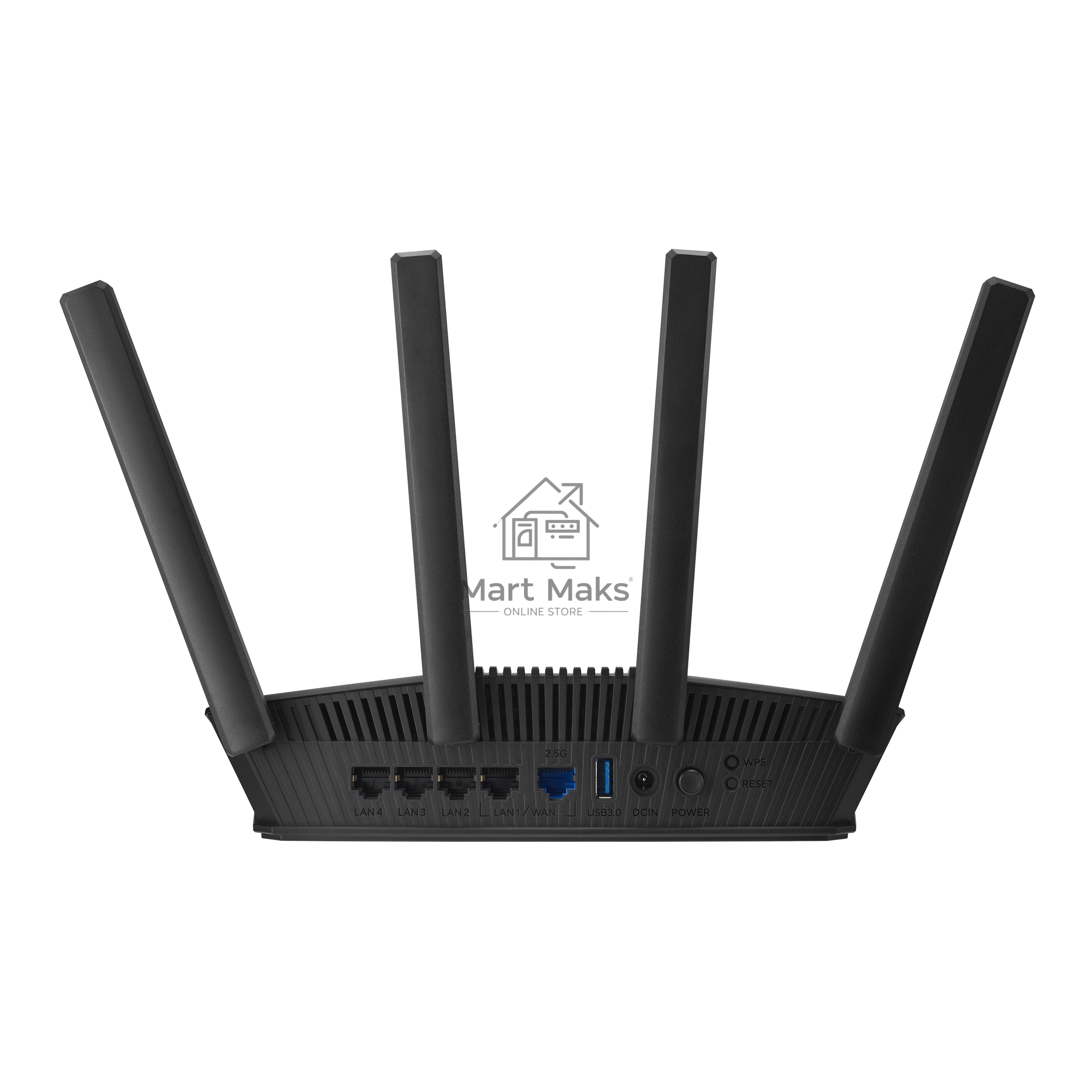 Роутер беспроводной Asus RT-BE58U BE3600 100/1000/2500BASE-T черный