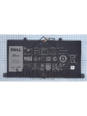 Аккумуляторная батарея 7WMM7 для Dock station DELL VENUE 11 PRO
